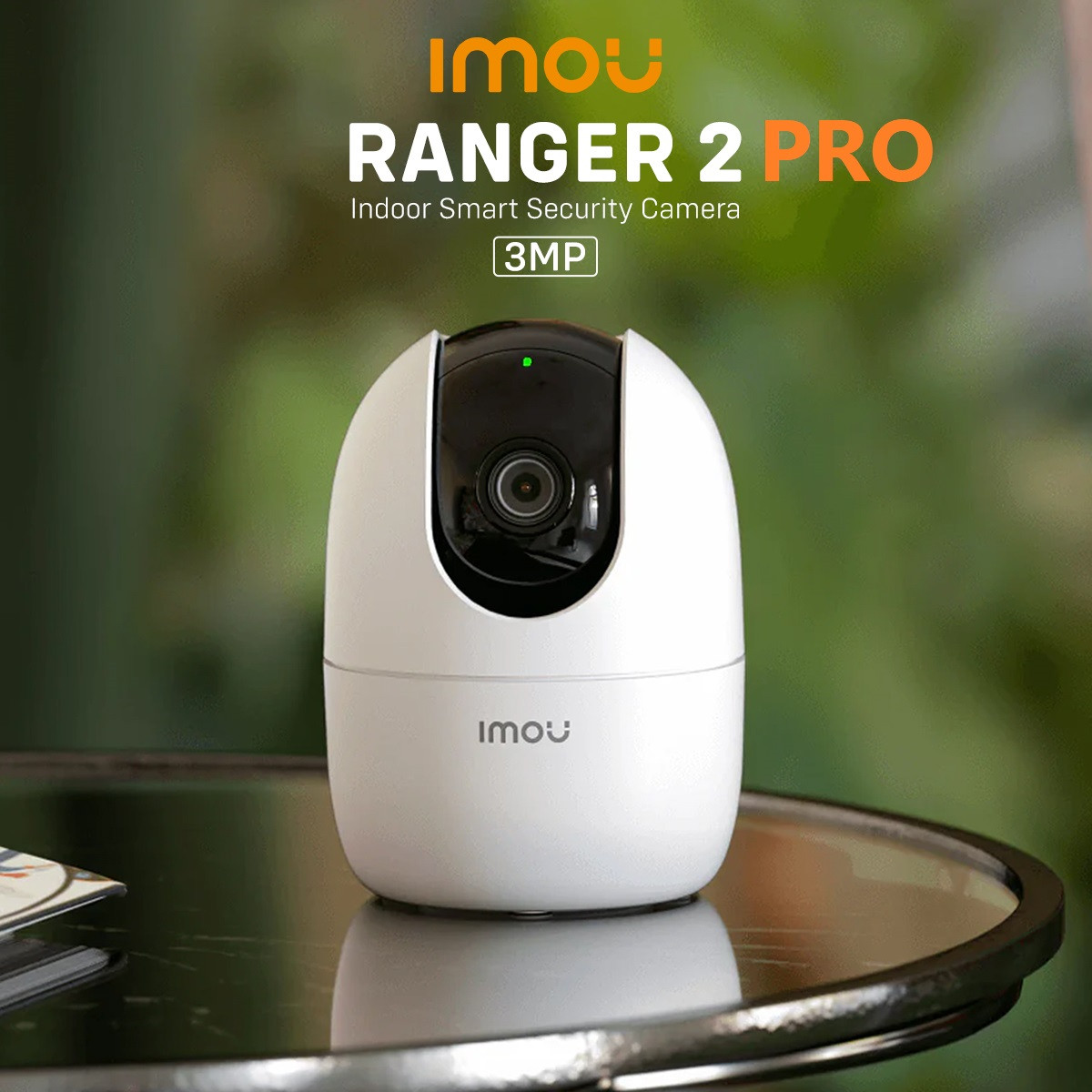 Imou Ranger 2 Pro 2K 3MP WiFi Camera with 360 Degree Coverage