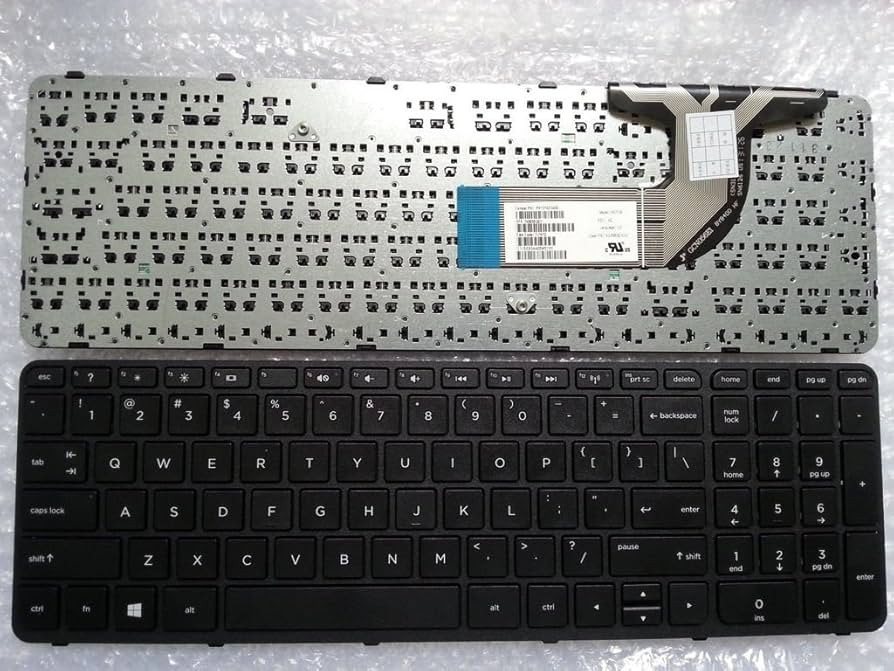 HP Laptop Keyboard For Pavilion 15-e, 15-n, 15-g, 15-r Black, US Layout