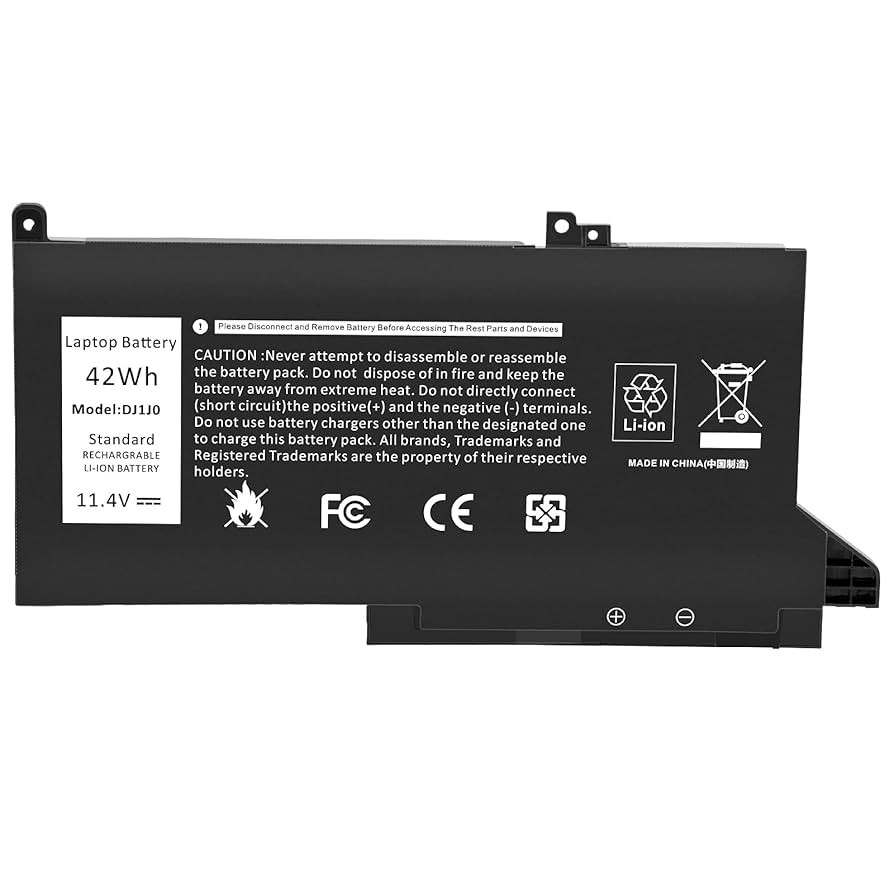 Laptop Battery for Dell Latitude 7280 / 7480 – DJ1J0, PGFX4 Compatible