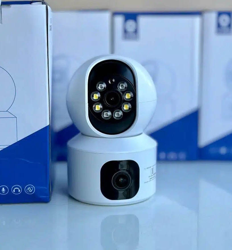 V380 Pro Dual Lens WiFi Camera 360°Smart Security IP Camera