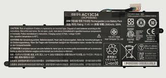 Acer Laptop Battery for AC13C34 – Aspire E-11, E3-111, E3-112, ES1, ES1-111, ES1-420, V-11, V3-111, V3-112, V5-122P Series