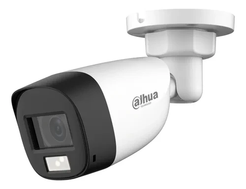Dahua HAC-HFW1200CLP-IL-A 2MP Smart Dual Light Bullet Camera – 1080p, Built-in Mic, 3.6mm Lens, 30m IR/White Light, IP67