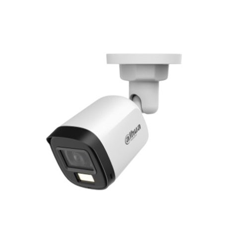 Dahua HAC-B1A21P-U-IL 2MP Smart Dual Light HDCVI Bullet Camera – 1080p, 3.6mm Lens, Built-in Mic, IR & White Light, IP67