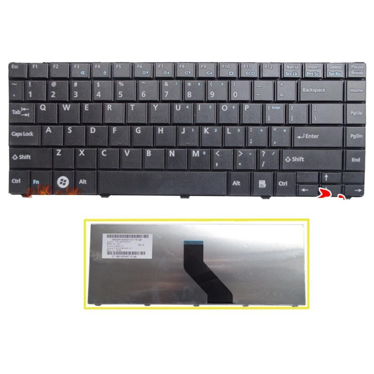 Fujitsu Lifebook keyboard for LH531, BH531, LH701