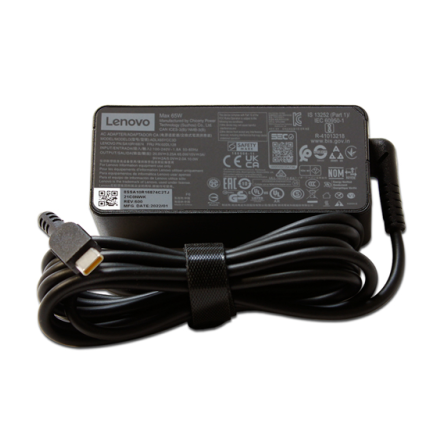 Lenovo Type-C Original Laptop Charger 65W 20V USB-C Power Adapter